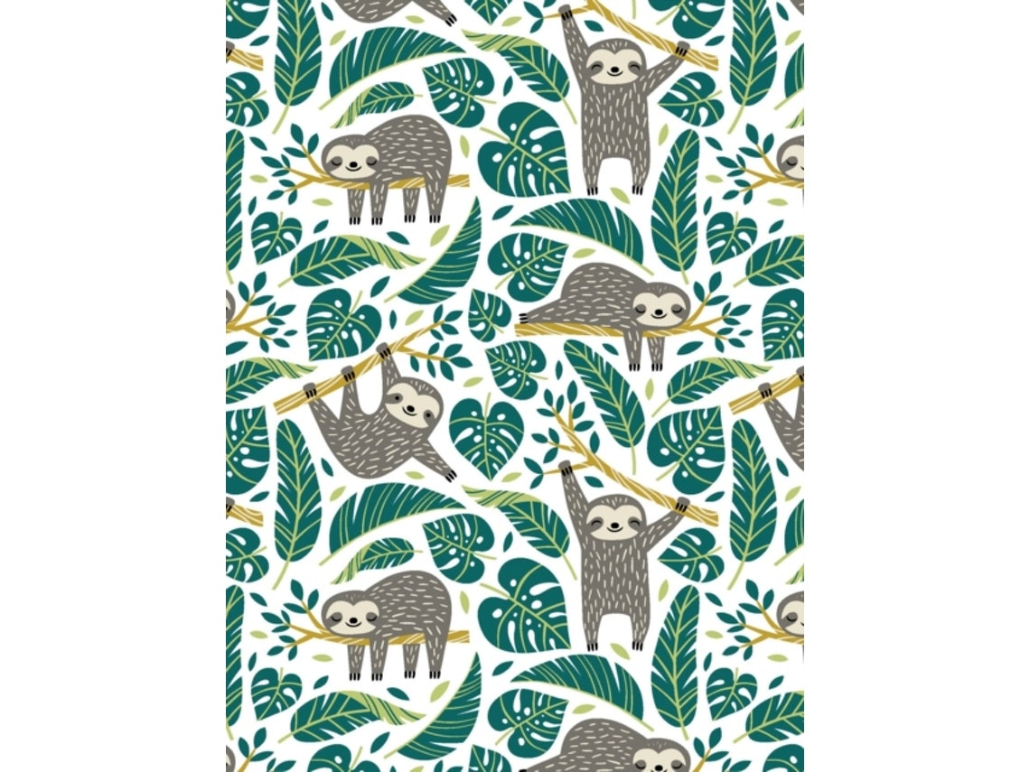 Sloth Journal de Editors Of Quiet Fox Designs (Inglés)