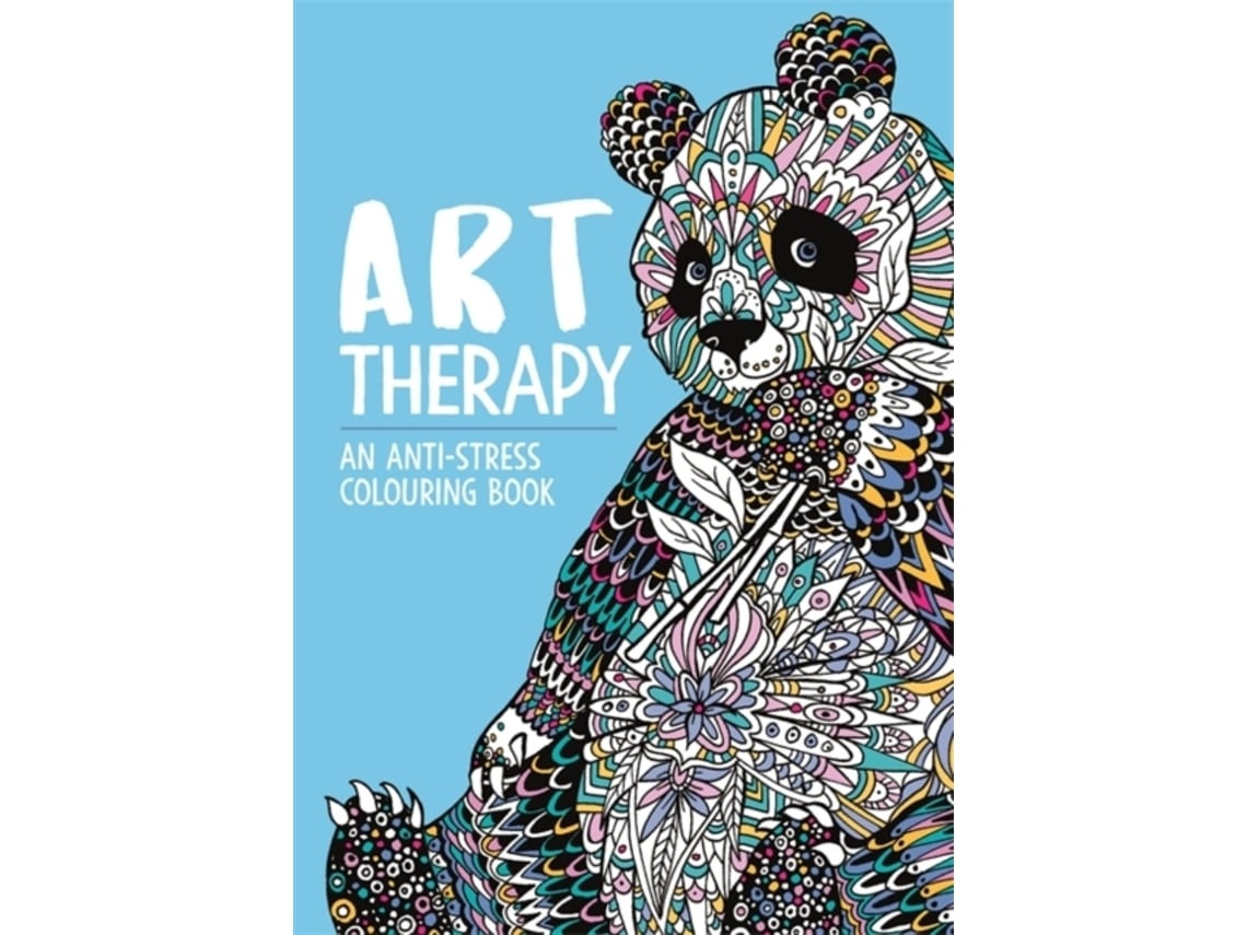 Art Therapy: Libro para colorear antiestrés de Richard Merritt, Hannah Davies, Cindy Wilde (Inglés)