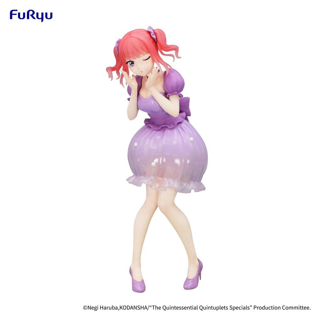 Figura PVC Nakano Nino Vestido Pastel 21 cm