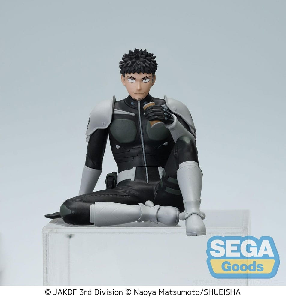 Estatua PVC Kafka Hibino (Kaiju No. 8) 8 cm con base