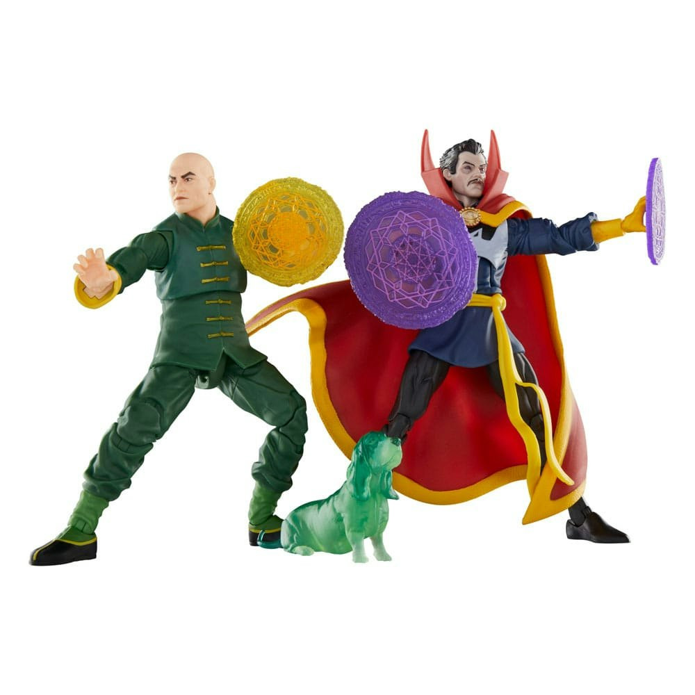 Pack de 3 figuras Marvel Legends Doctor Strange, Wong y Bats 15 cm