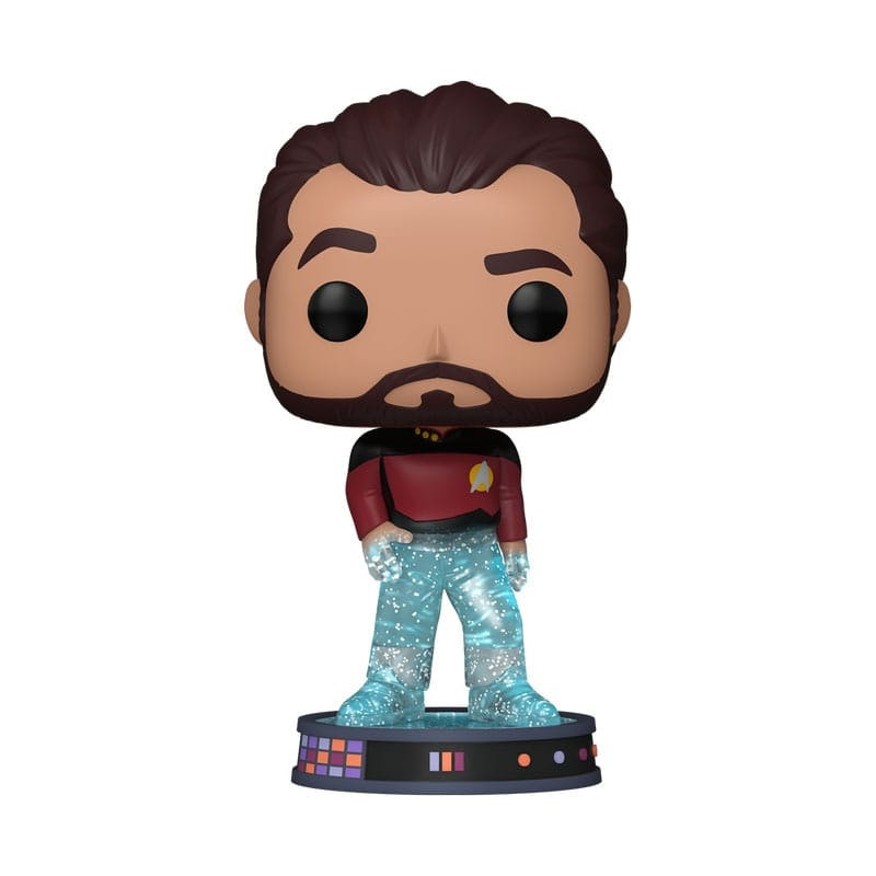 POP! Plus Vinyl Star Trek Transporter Riker 9 cm