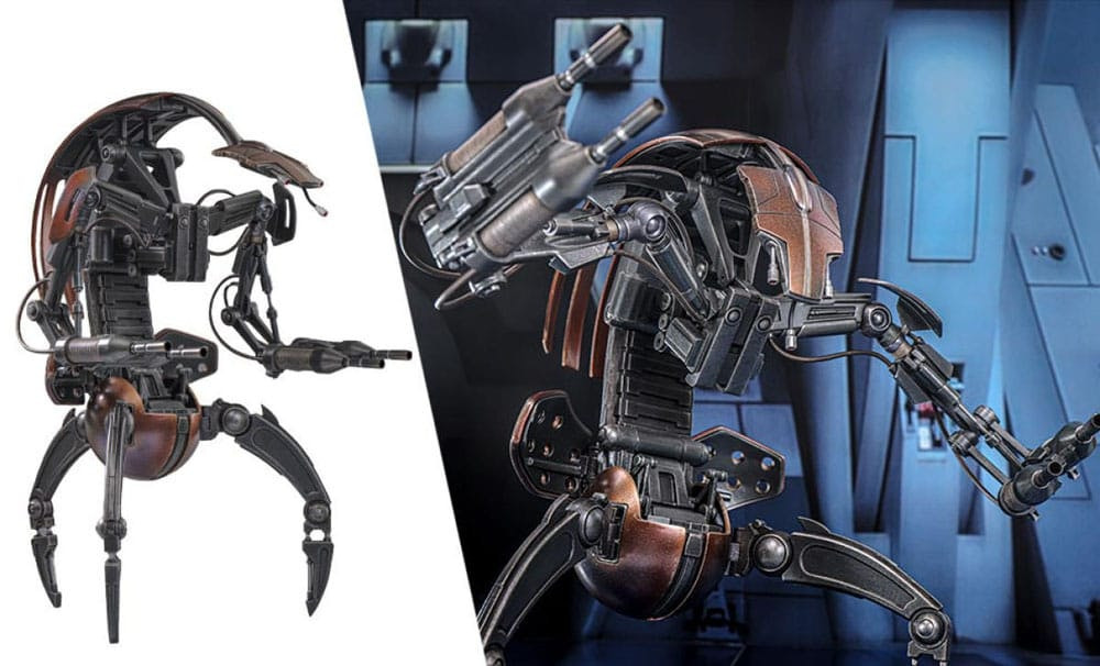 Droideka 1/6 collectible action figure 27 cm