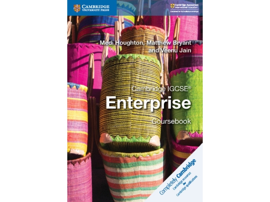 Cambridge IGCSE Enterprise Coursebook de Medi Houghton, Matthew Bryant y Veenu Jain (Inglés)