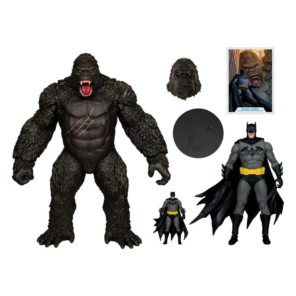 Pack 2 figuras Batman y Kong multiverse