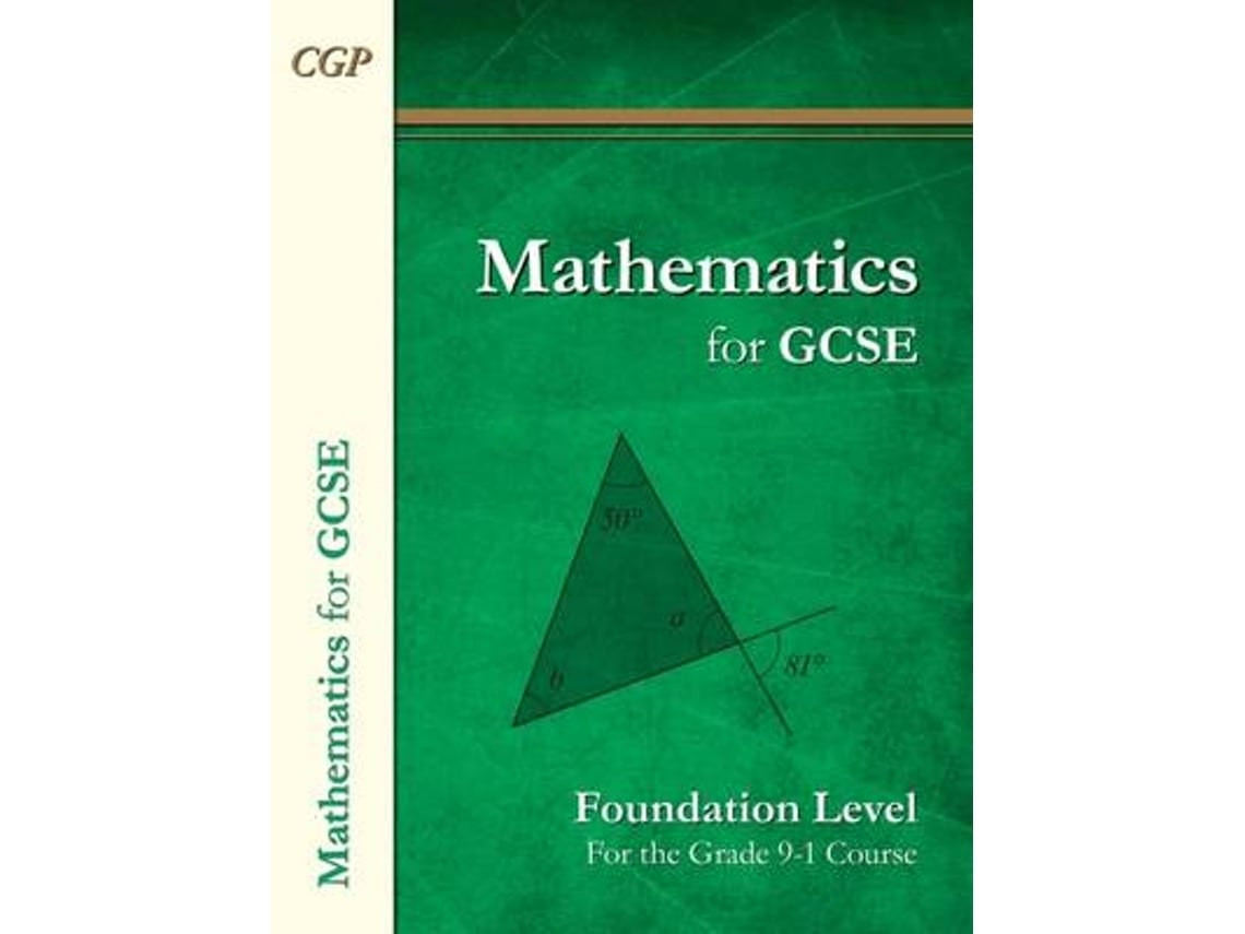 Maths for GCSE Textbook Foundation de Cgp Books (Inglés)