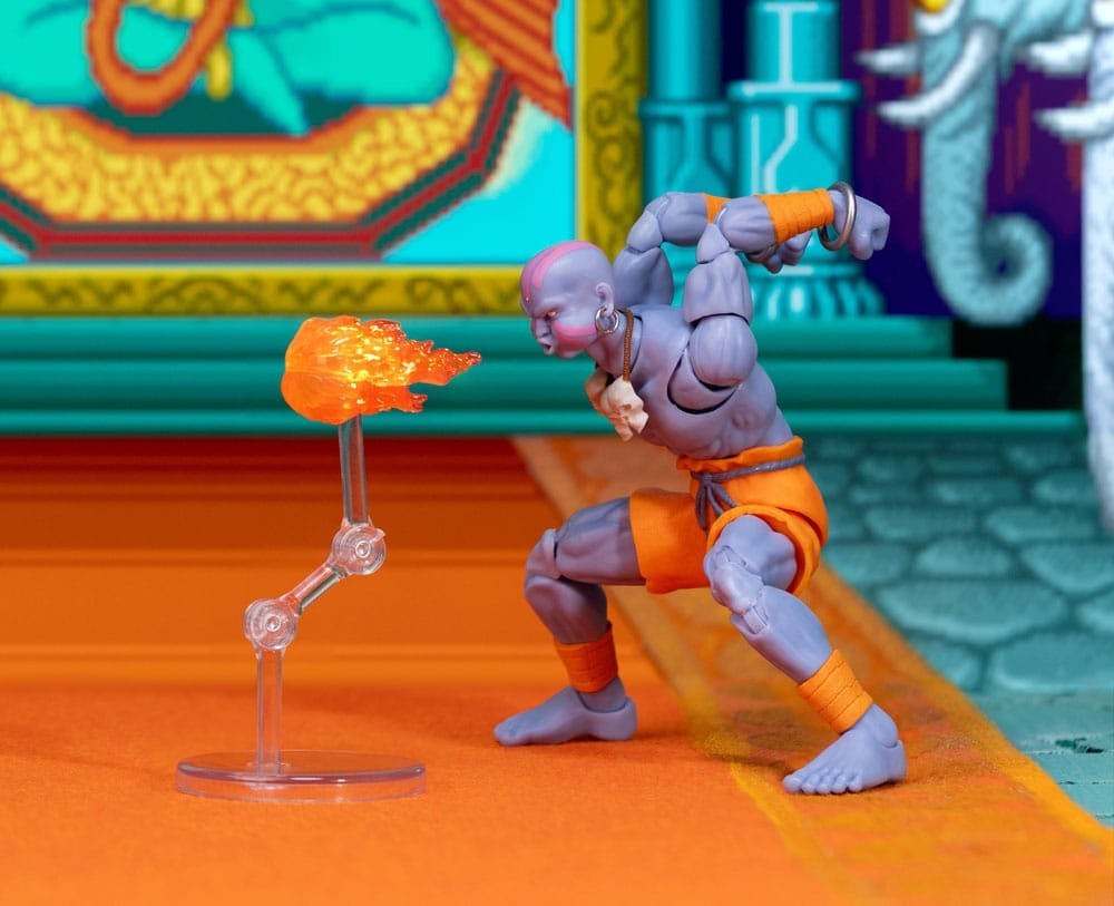 Dhalsim action figure 1/12 collectible 15 cm