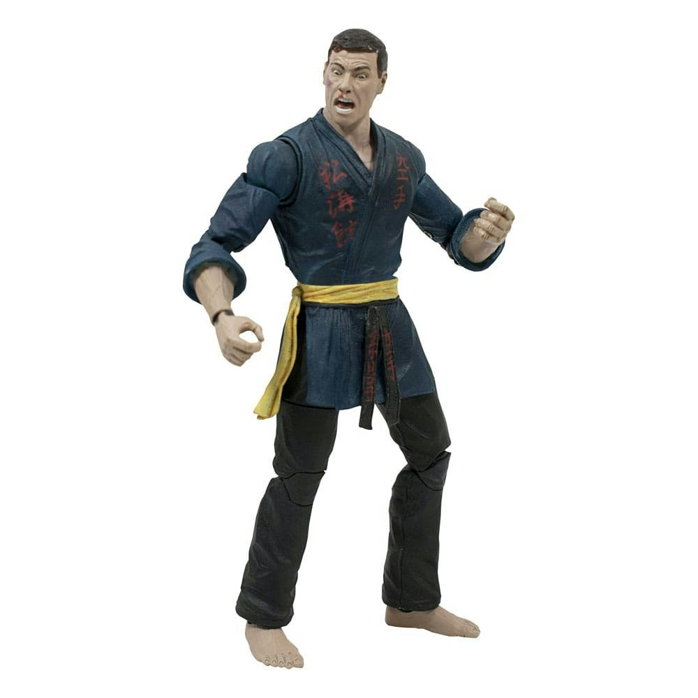 Jean-Claude Van Damme action figure blue gi 18 cm