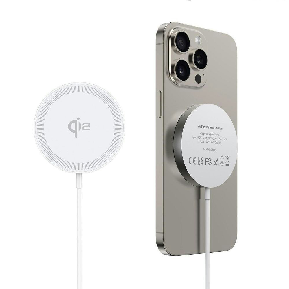Cargador inalámbrico W18 MagSafe Qi 15W