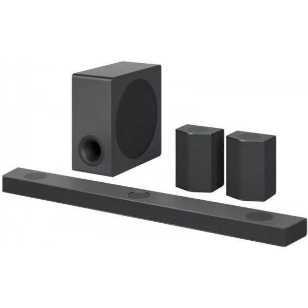 Barra de sonido S95QR 9.1.5 con subwoofer y altavoces traseros
