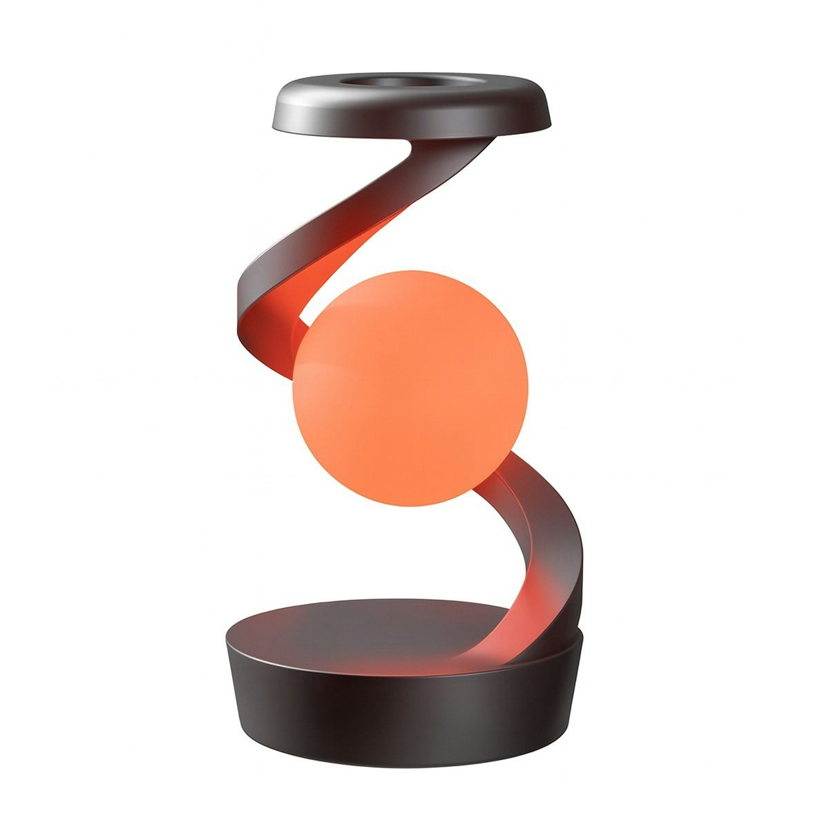 Lámpara levitante 3D con base magnética y LED regulable