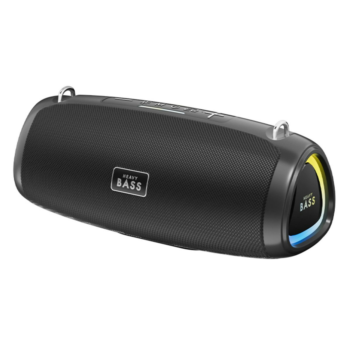 Altavoz Bluetooth portátil KLACK BASS-13 30W con subwoofer y luces LED RGB