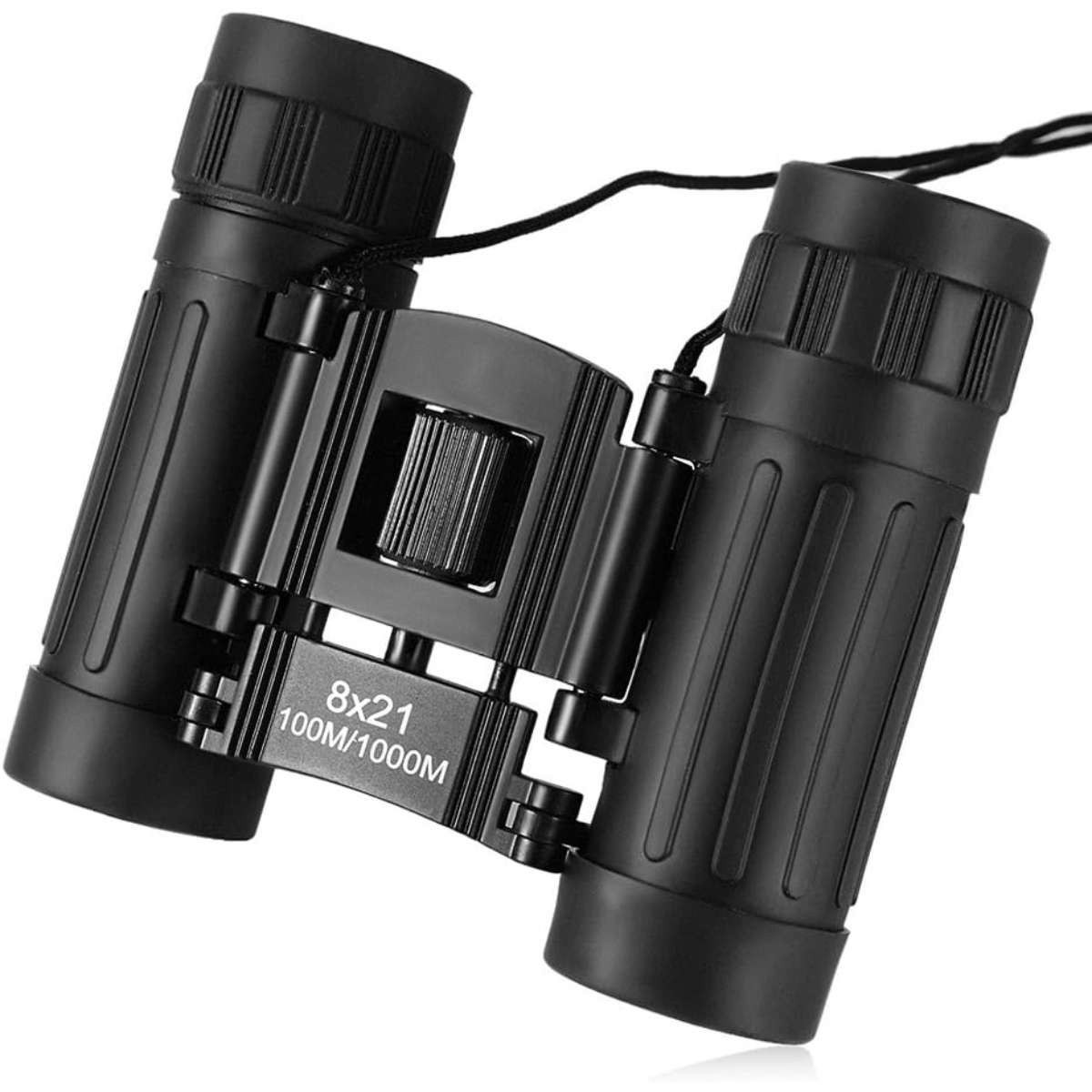 Folding 8x21 binoculars with BAK9 prism and FMC coating