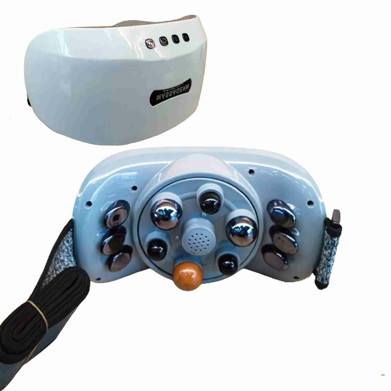 Wireless massager for abdomen, lower back and back