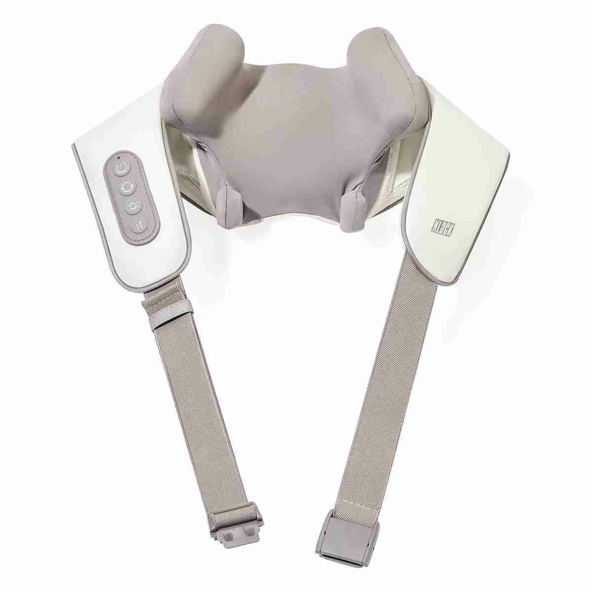 Neck and shoulder Shiatsu massager with heat and 5D heads