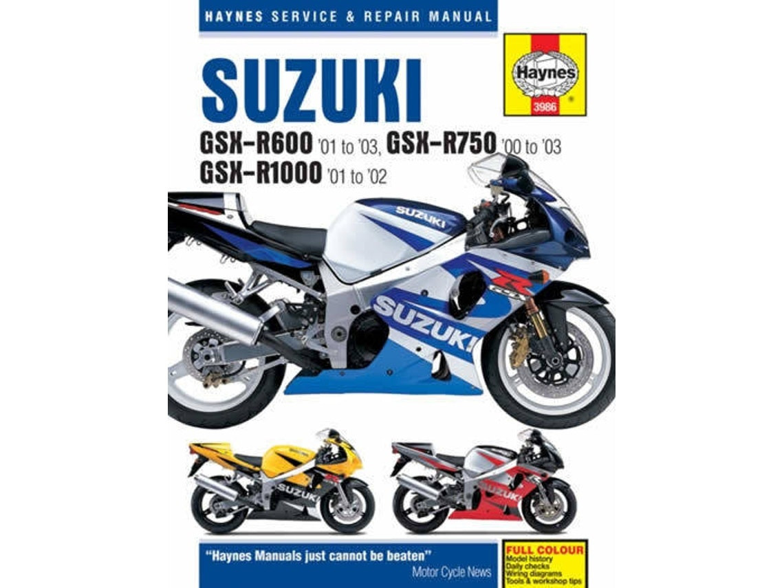 Suzuki GSX-R 600, 750, 1000 de Editors Of Haynes Manuals (Inglés)