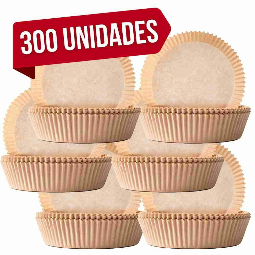 Papel de pergamino redondo para freidora de aire 300 unidades