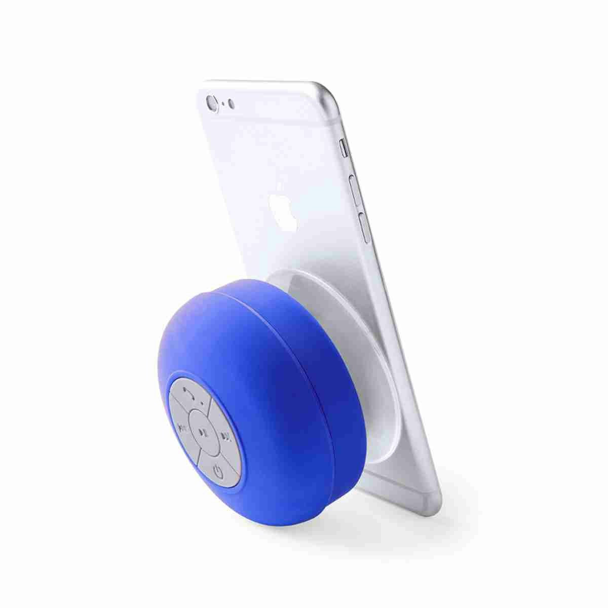 Altavoz Bluetooth impermeable para ducha y exterior Azul