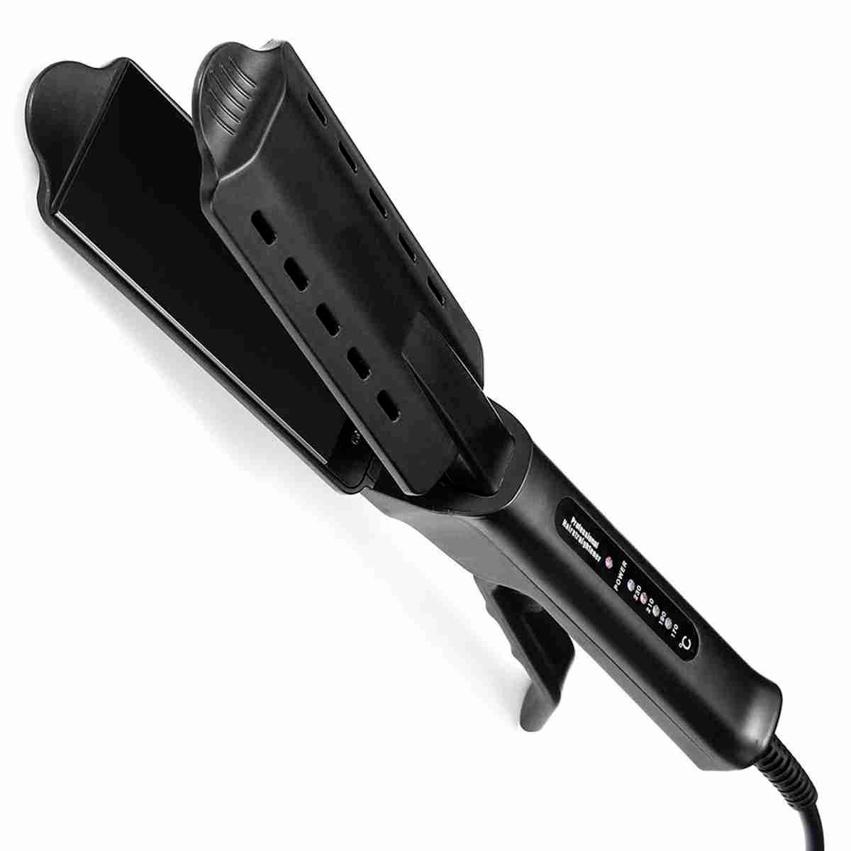 Plancha de pelo profesional KLACK a vapor placas cerámicas hasta 220 °C