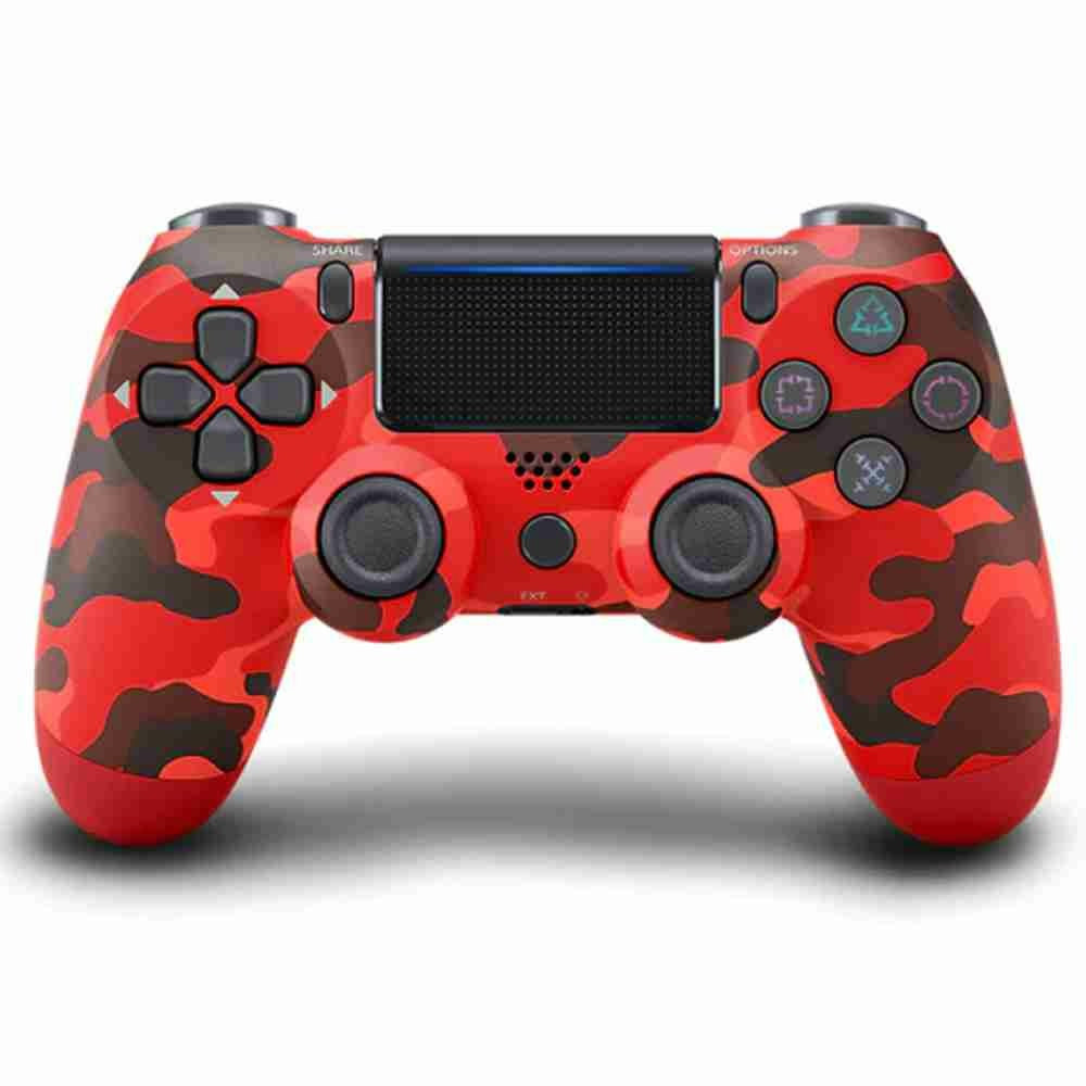 Mando PS4 inalámbrico compatible con PlayStation 4 - rojo