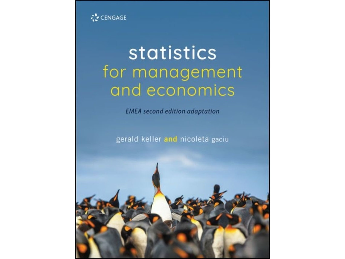 Statistics for Management and Economics de Gerald Keller (Inglés)