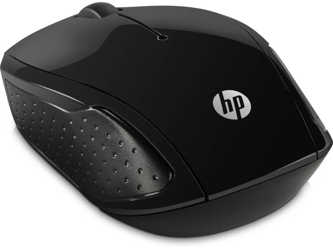 Ratón HP 200 inalámbrico — 1000 dpi negro