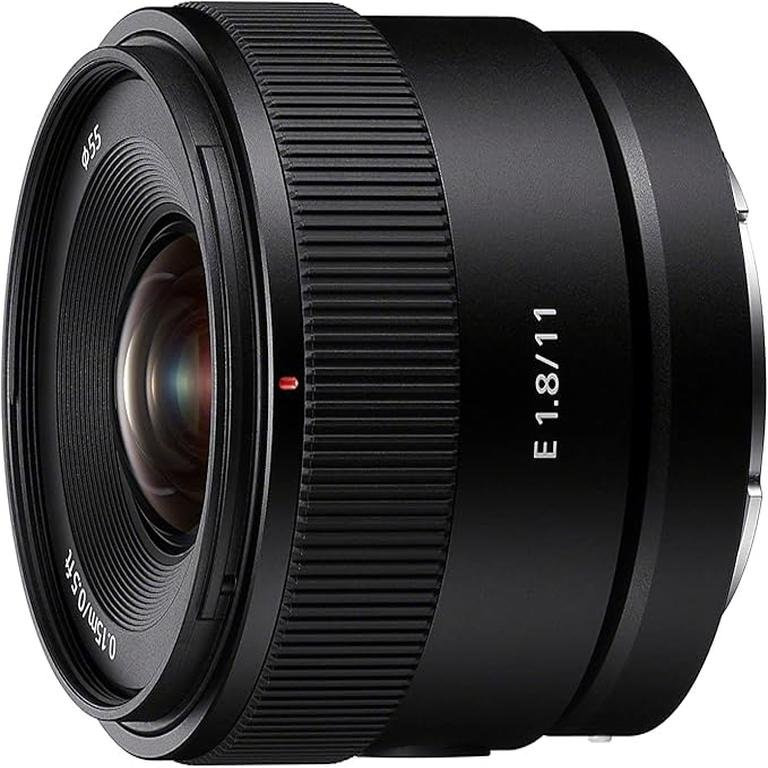 Objetiva Sony E 11 mm f/1.8 APS-C Grande Angular Para E-Mount