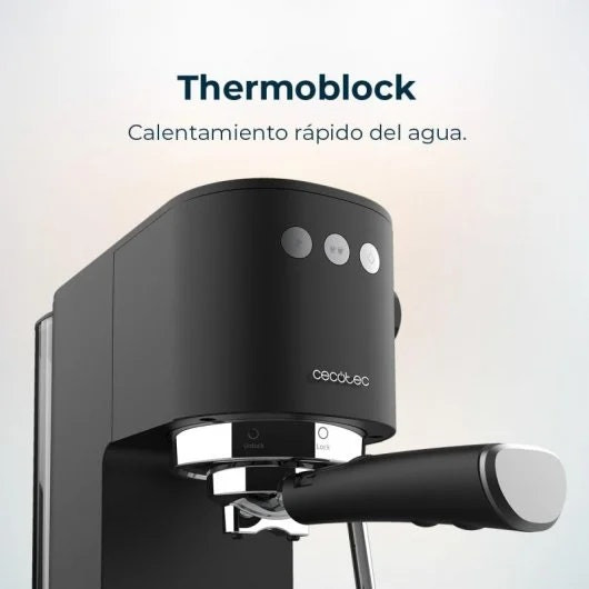 Cecotec Express Cafelizzia Fast Máquina de Café Expresso 20 Bares 1350W Preta