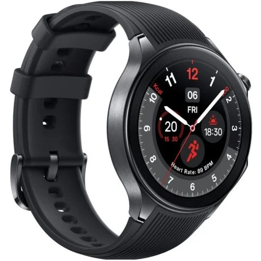 OnePlus Watch 2 Black Steel Smartwatch Amoled Preto