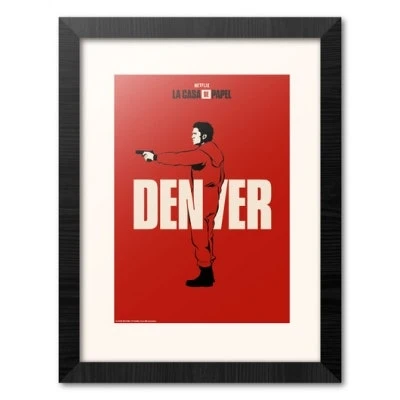 Quadro La Casa de Papel - Denver