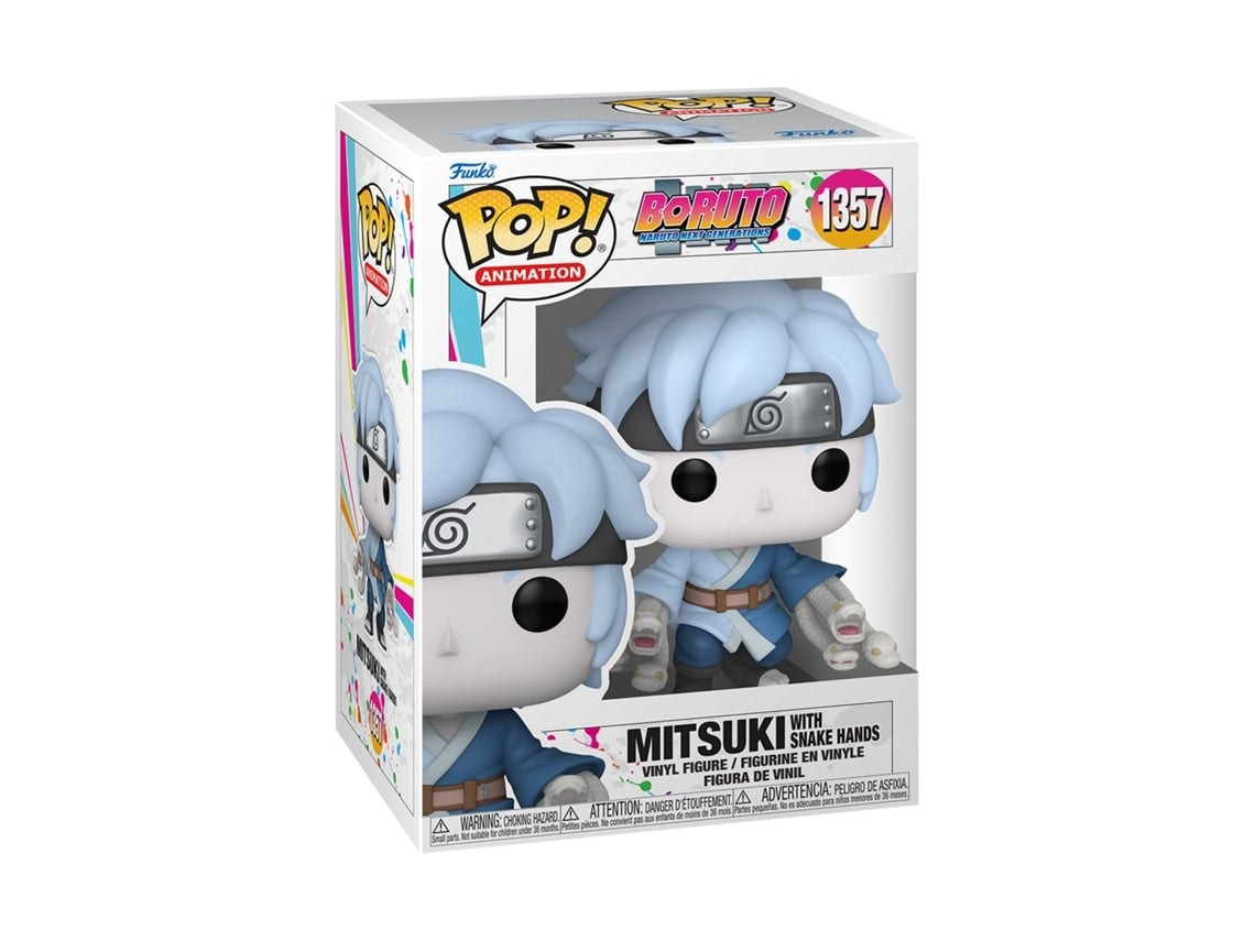 Figura Pop Animation Boruto Mitsuki con Mano de Serpiente