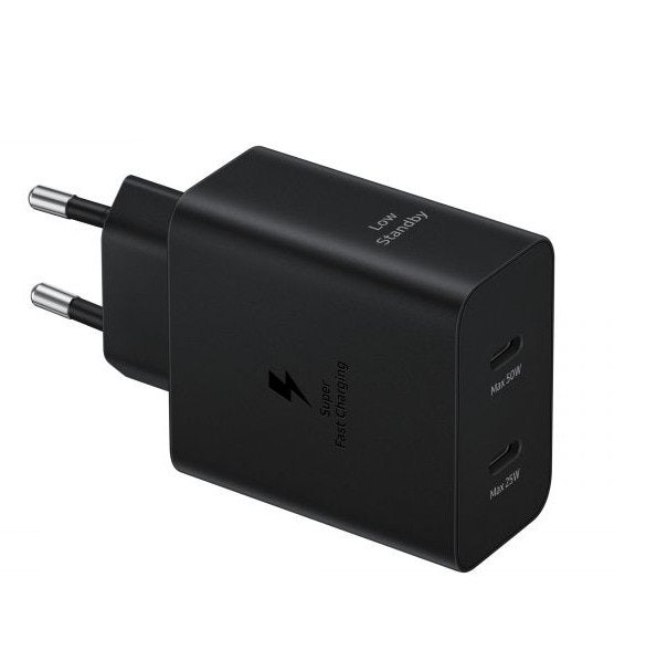 Cargador Duo USB-C 50W con cable de 1,8 m