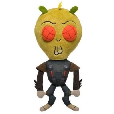 Peluche Galatic Rick and Morty Krombopulous Michael