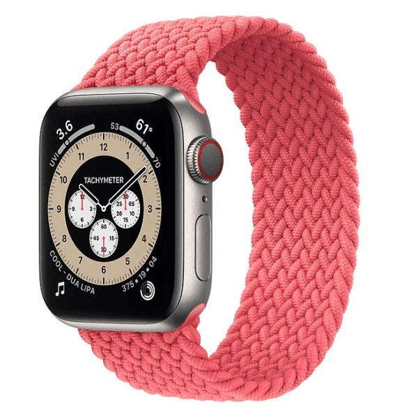 Correa de nylon trenzada compatible con Apple Watch SE 40mm