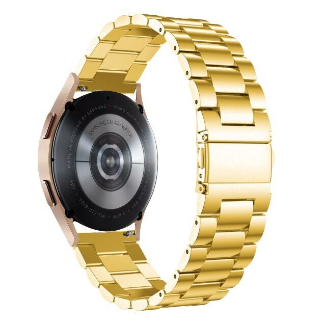 Stainless Lux steel strap for Samsung Galaxy Watch4 44mm - compatible - Gold
