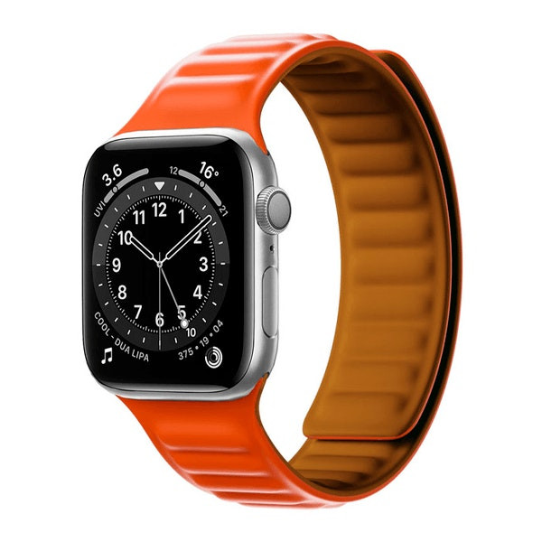 Correa magnética SmoothSilicone compatible con Apple Watch Series 3