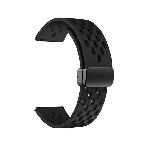 Correa MagneticBreathSilicon para Samsung Gear 2 R380 - Negro