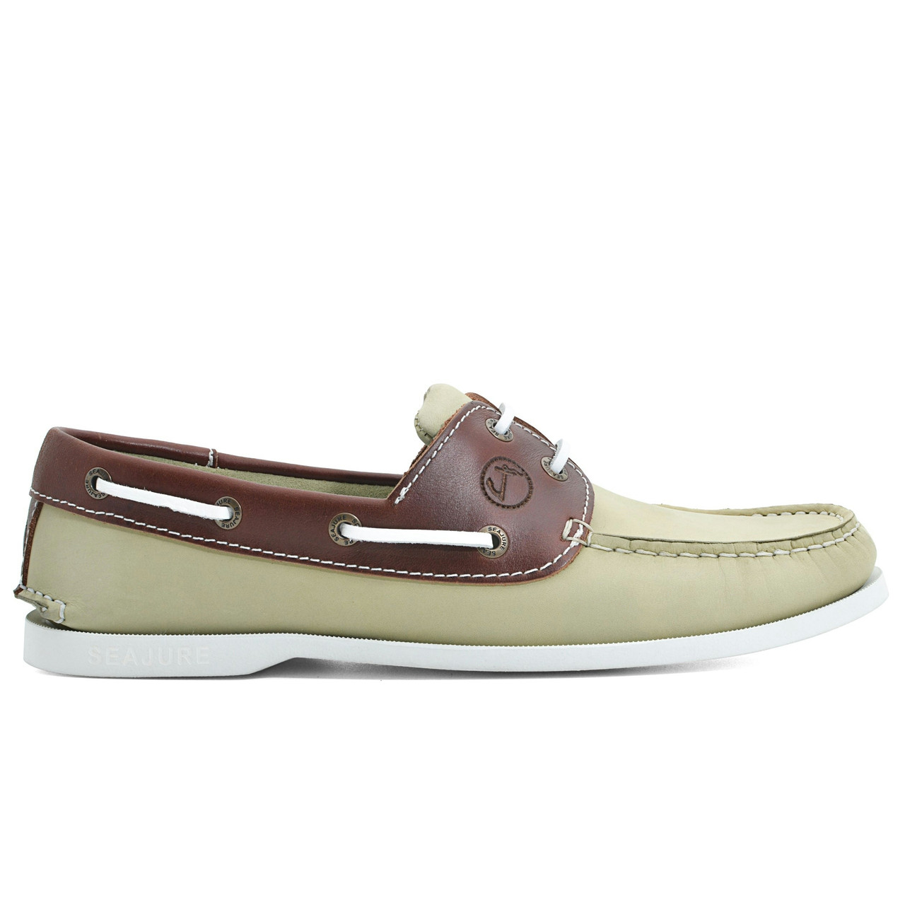 Zapato náutico Landfall en piel y nobuck