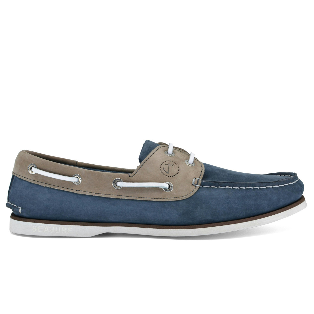 Zapato náutico Vicentina en nobuck genuino