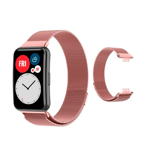 Correa Milanese para Huawei Watch Fit mini - Rosa