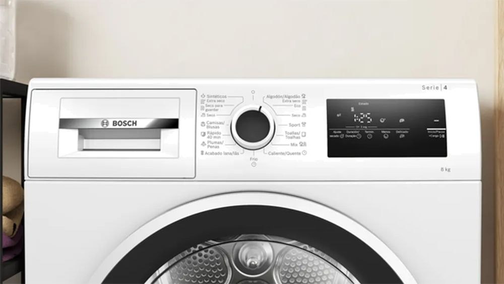 Condenser dryer with heat pump WTR83200ES 8 kg A++