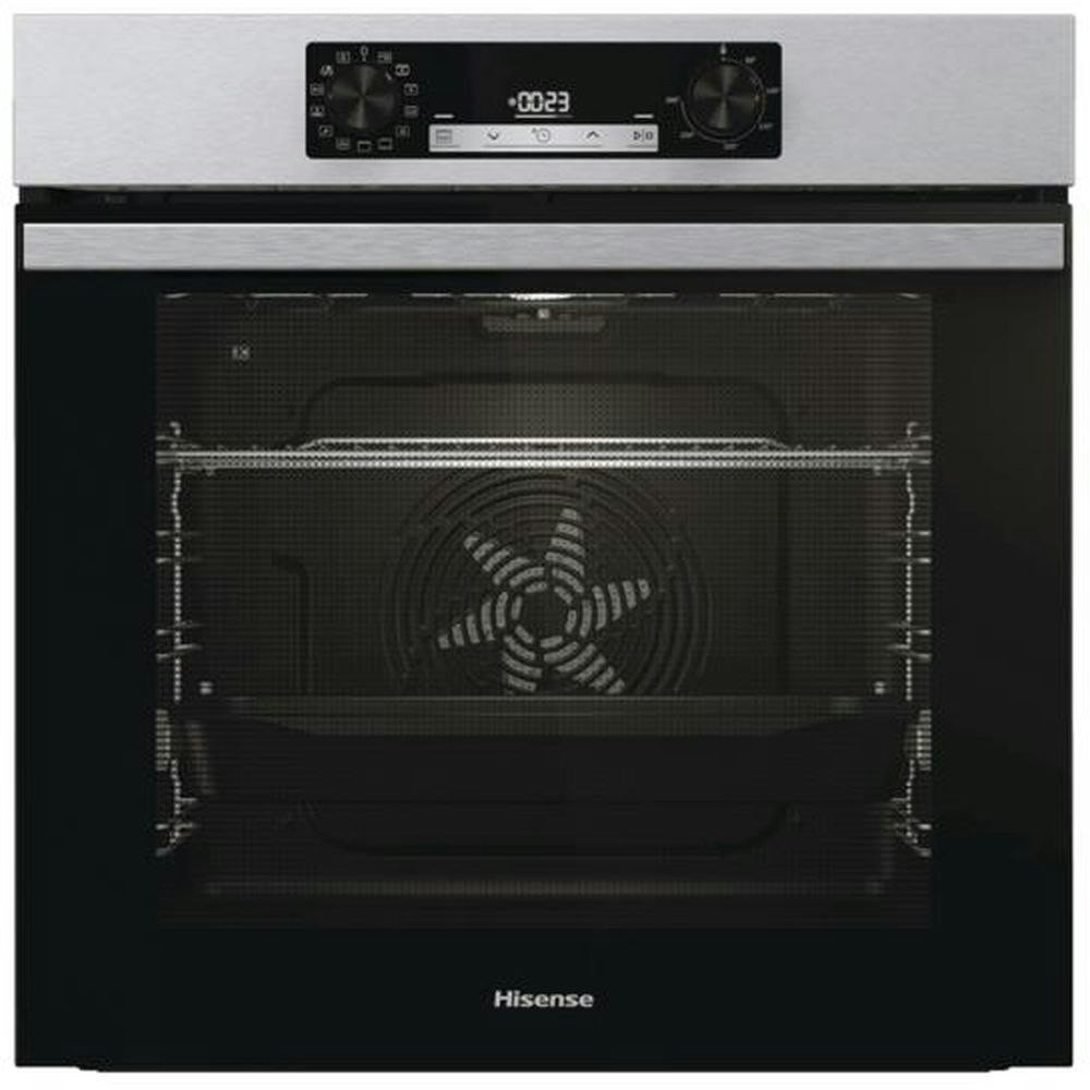 Horno multifunción empotrable 77 L inox AirFry pirolítico A+
