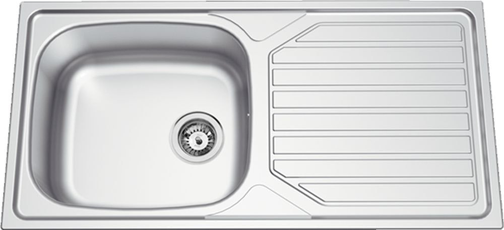 Fregadero empotrable inox OKIO104F 100x50 cm