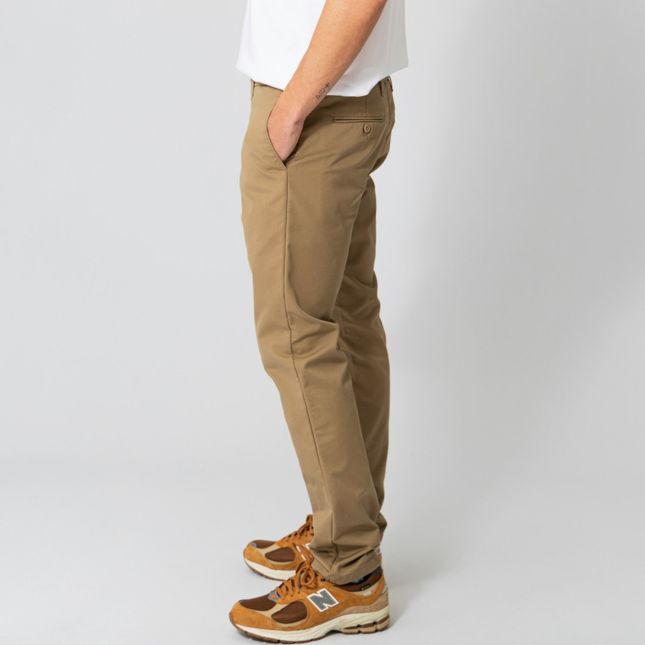 Pantalones Sid cuero acabado lavado