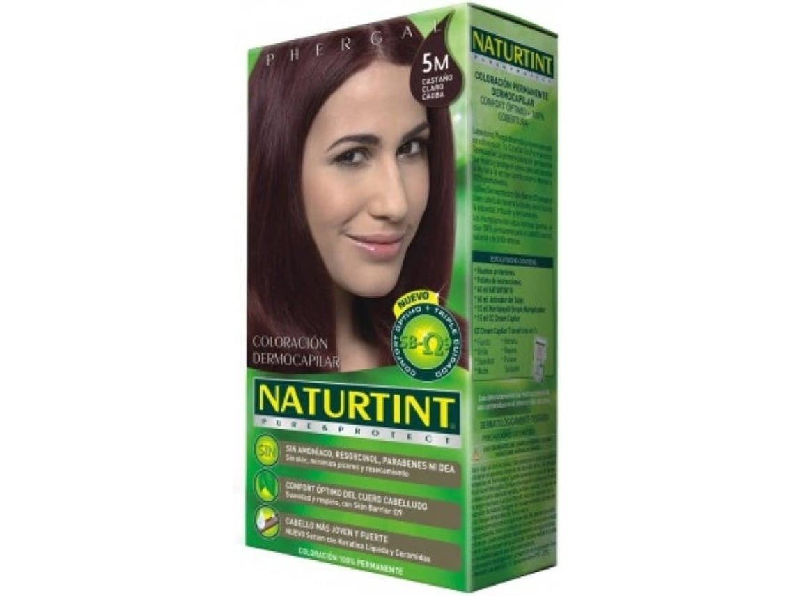 Coloração NATURTINT 5M Marrom Claro Caoba