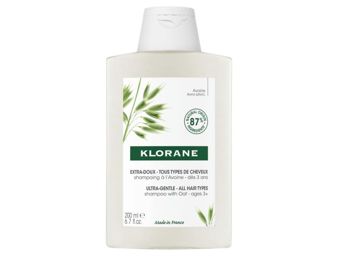 Klorane 3282770145366 Shampoo para Cabelo Unisexo Champô 200 Ml