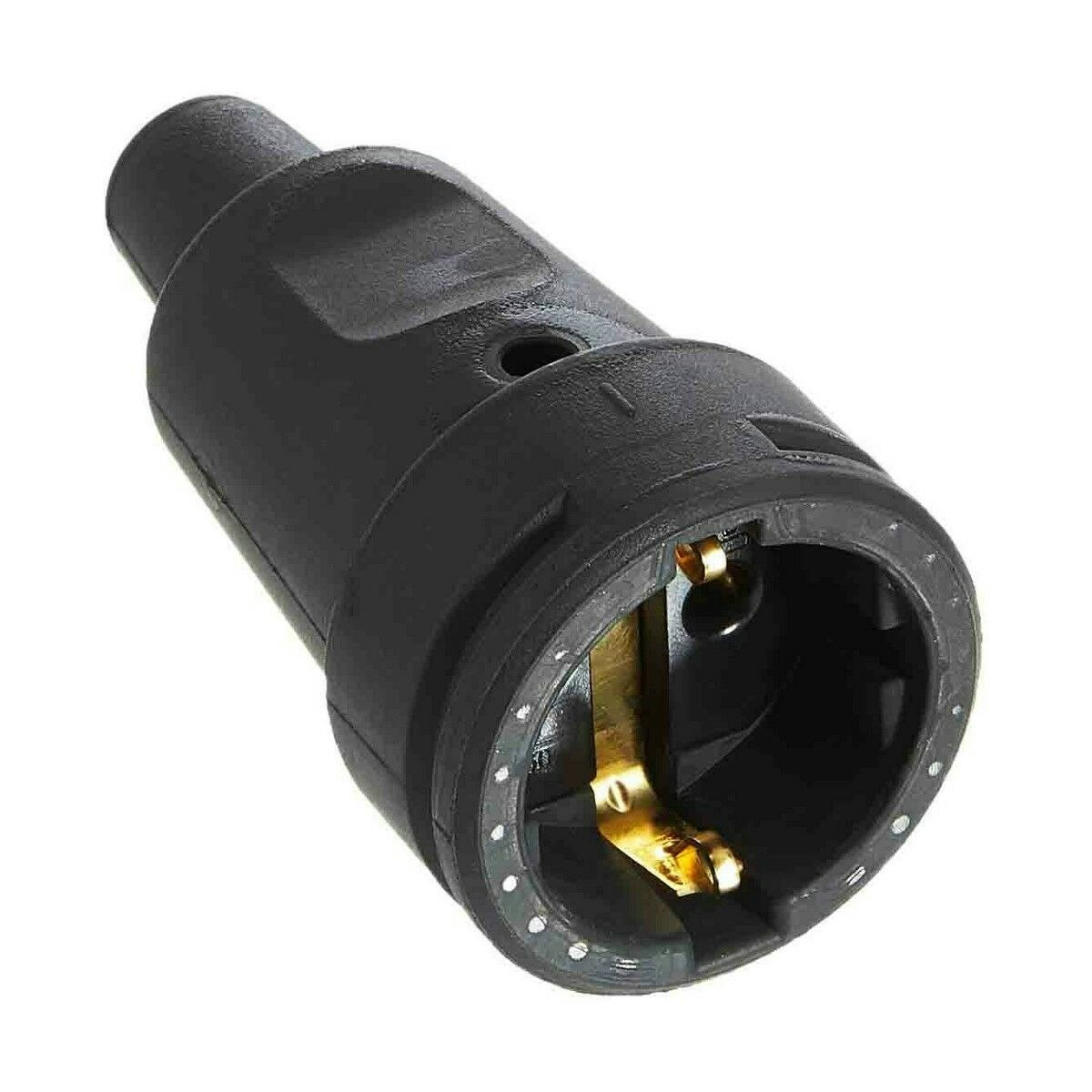 Base de enchufe aérea de goma T/Tl 250 V 16 A