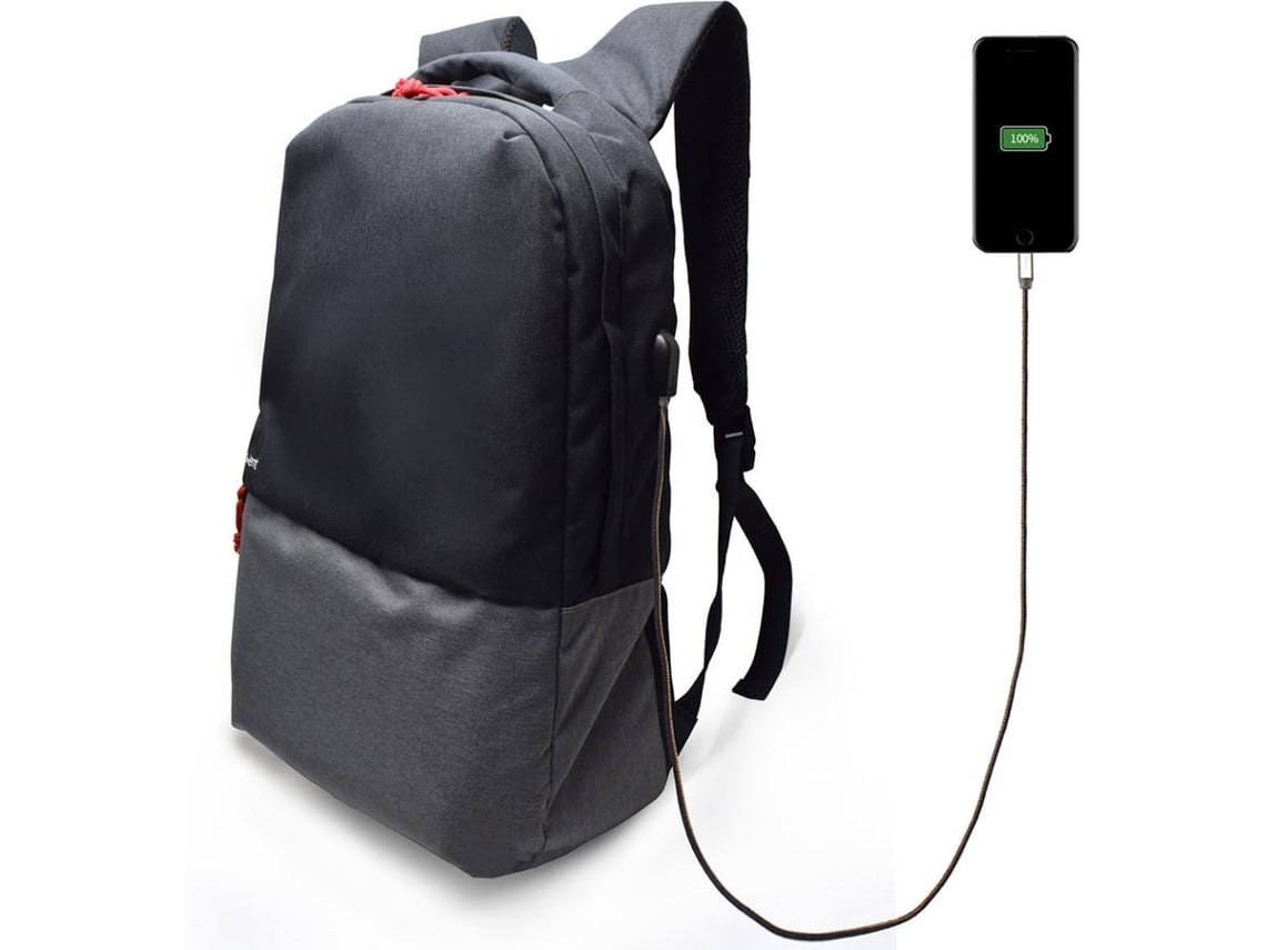 Mochila portátil universal 17.3'' negra