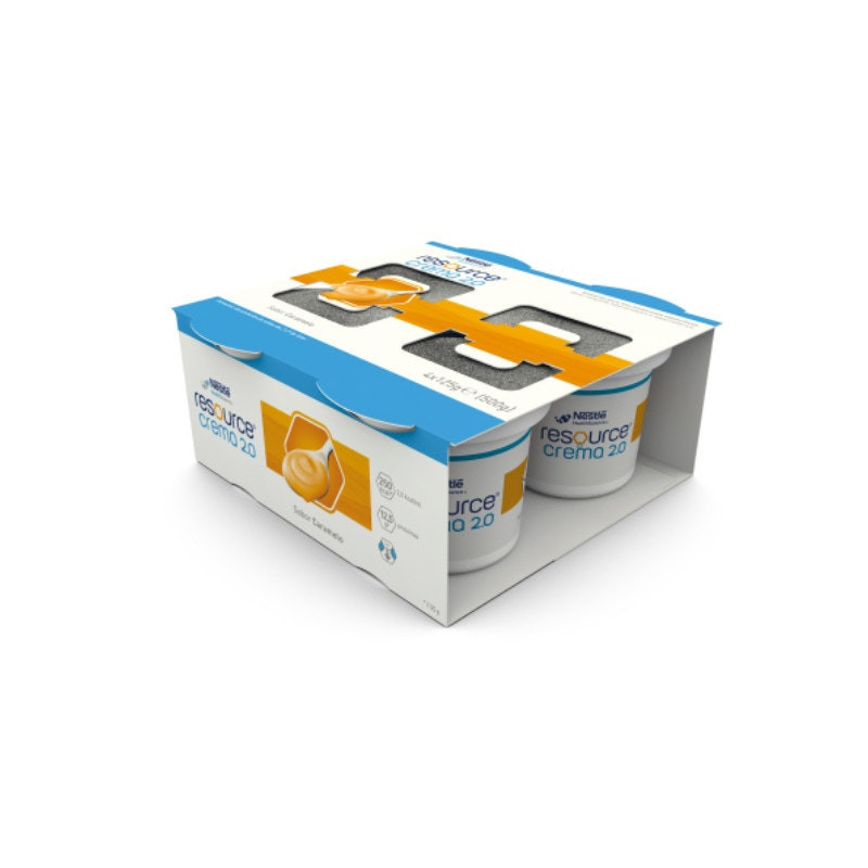 Caramel nutritional cream 4 x 125 g
