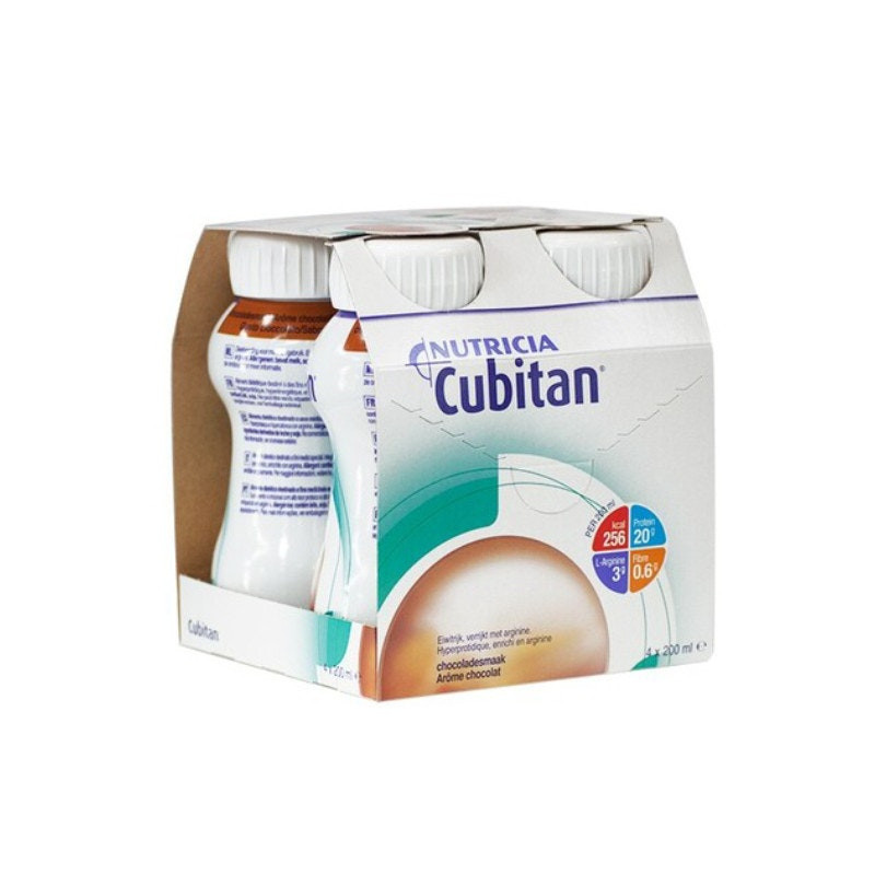 Suplemento nutricional sabor chocolate 4 x 200 ml